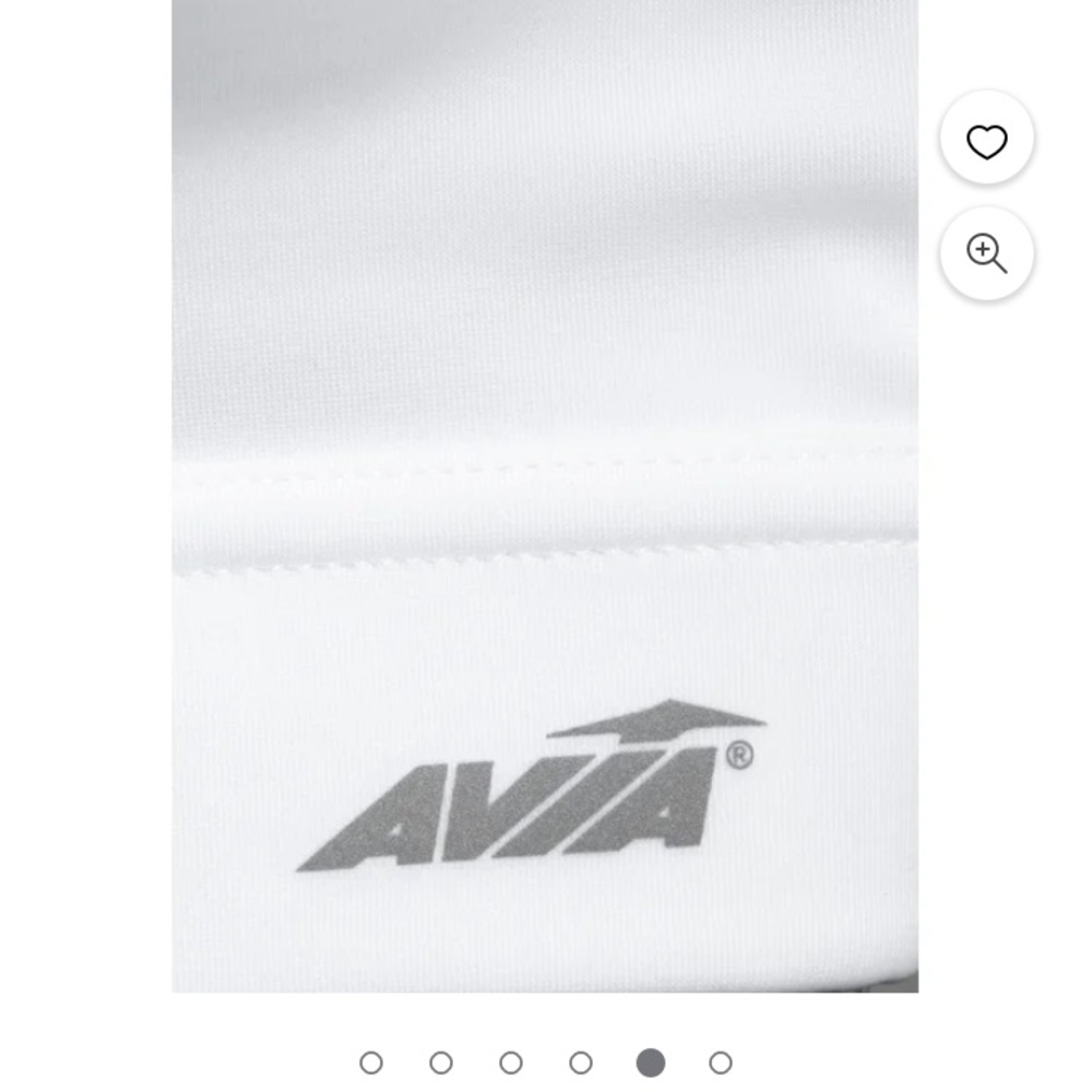 Avia White Sports Bra - Picture 4 of 7